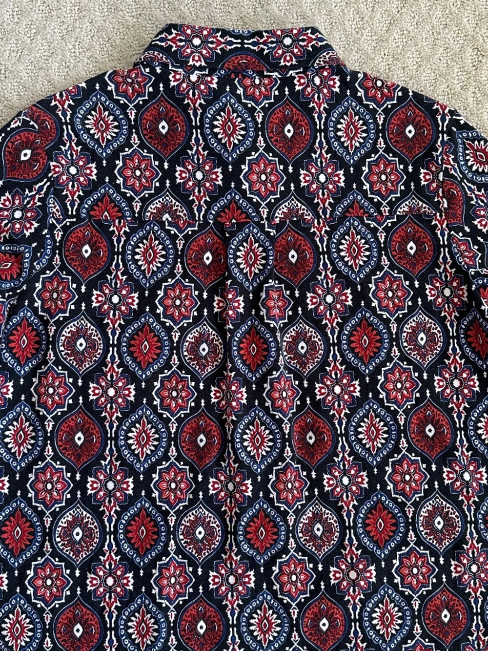 Duffield Lane Signature Stretch Cotton Jersey Coco Dress Medallion XL Classic - Picture 9 of 12